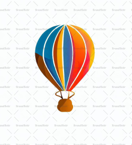 Reisender Heißluftballon
